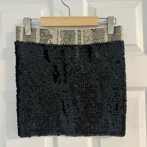 Ardene sequin skirt Large